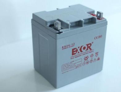 EXOR蓄电池12V24AH