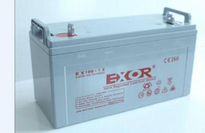EXOR蓄电池12V120AH