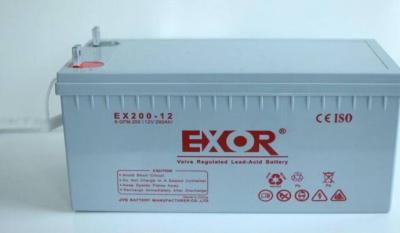 EXOR蓄电池12V200AH