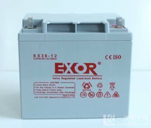 EXOR蓄电池12V38AH
